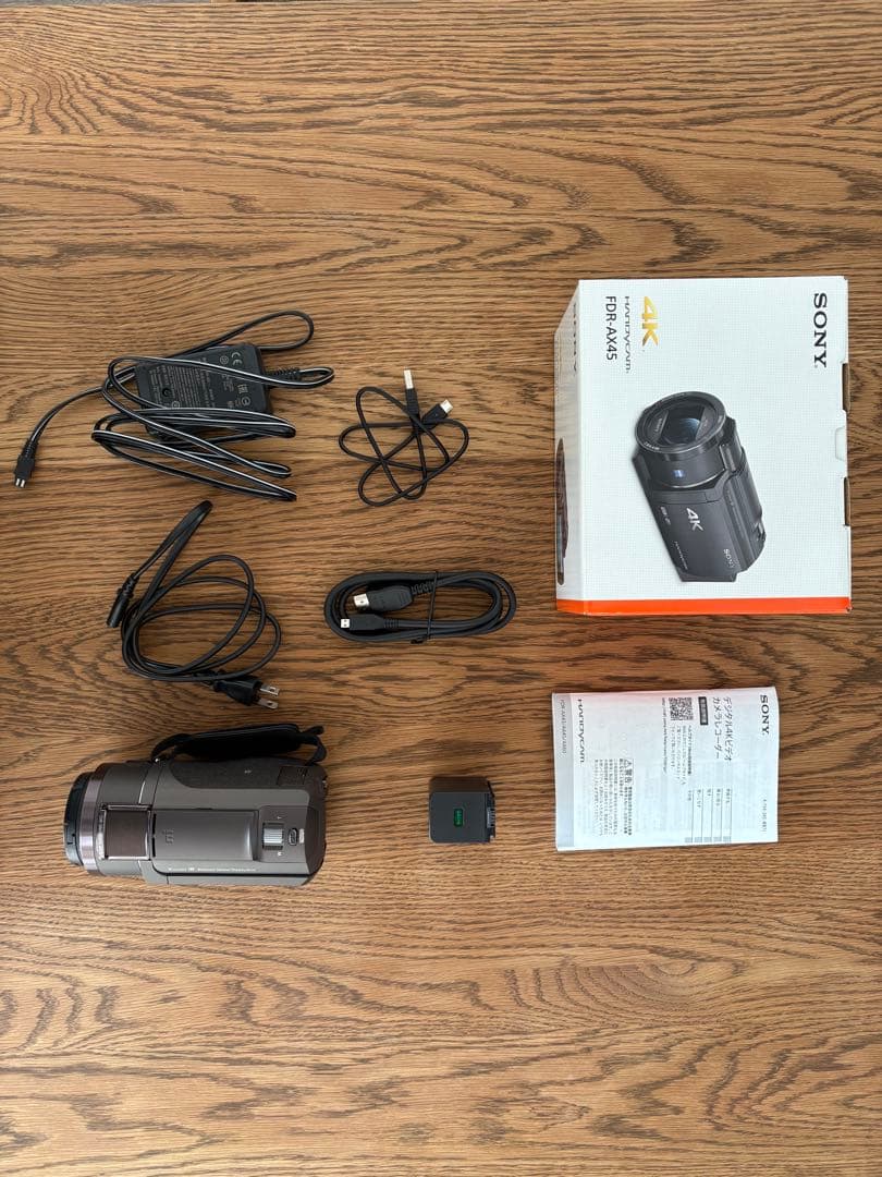 SONY デジタル4Kビデオカメラレコーダー FDR-AX45