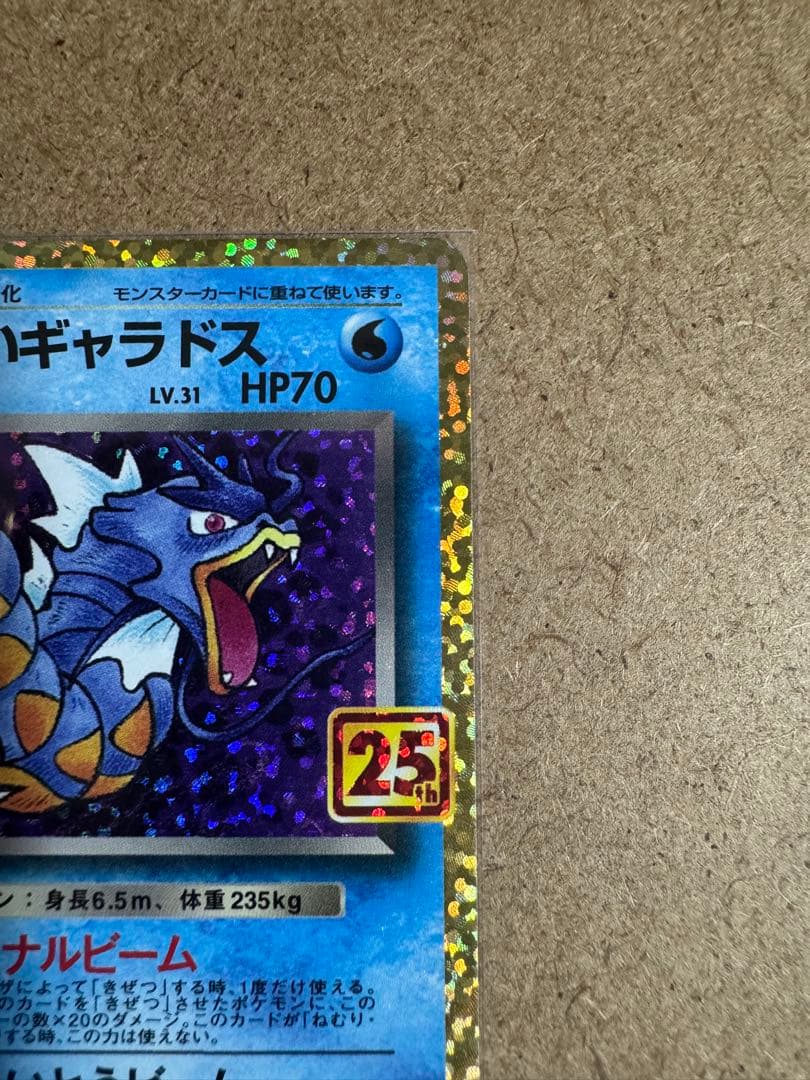 ポケモンカード　わるいギャラドス　25th プロモ　美品