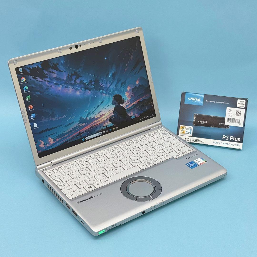 美品 760 新品1TB Let's note CF-SV1 SV1 16GB