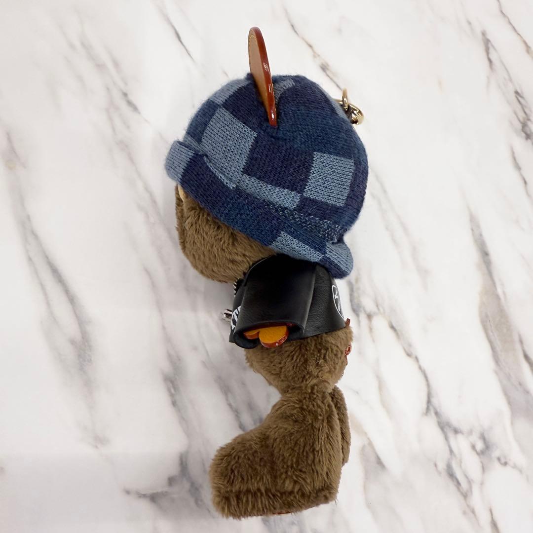 【新作即納】新品未使用 ルイヴィトン バッグチャーム・LV ルイ ベア ブルー