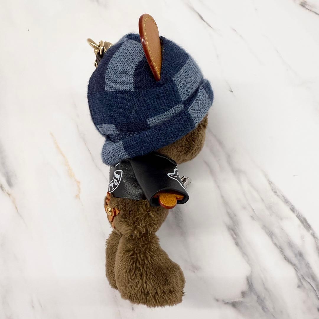 【新作即納】新品未使用 ルイヴィトン バッグチャーム・LV ルイ ベア ブルー