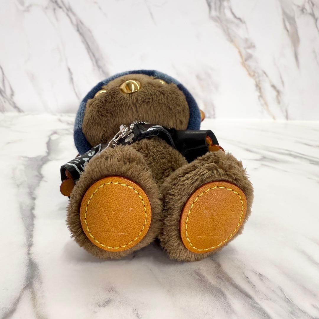 【新作即納】新品未使用 ルイヴィトン バッグチャーム・LV ルイ ベア ブルー