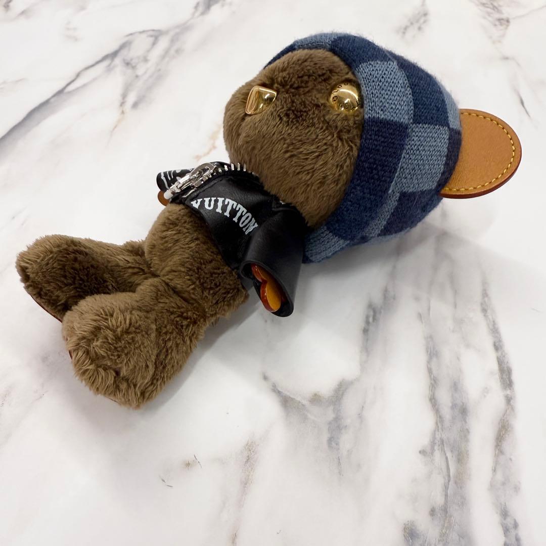 【新作即納】新品未使用 ルイヴィトン バッグチャーム・LV ルイ ベア ブルー