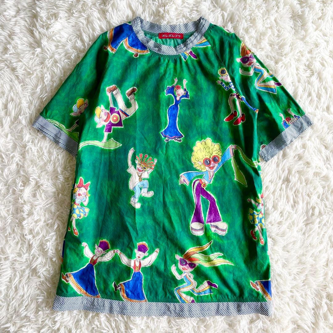 美品✨希少　アルベロベロ　チュニック　ワンピース　ブタ　洗える　現行