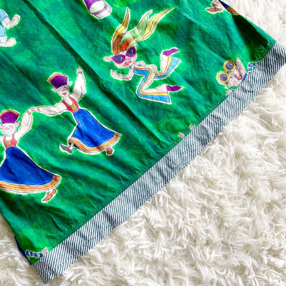 美品✨希少　アルベロベロ　チュニック　ワンピース　ブタ　洗える　現行