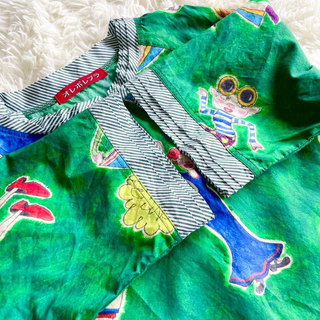 美品✨希少　アルベロベロ　チュニック　ワンピース　ブタ　洗える　現行