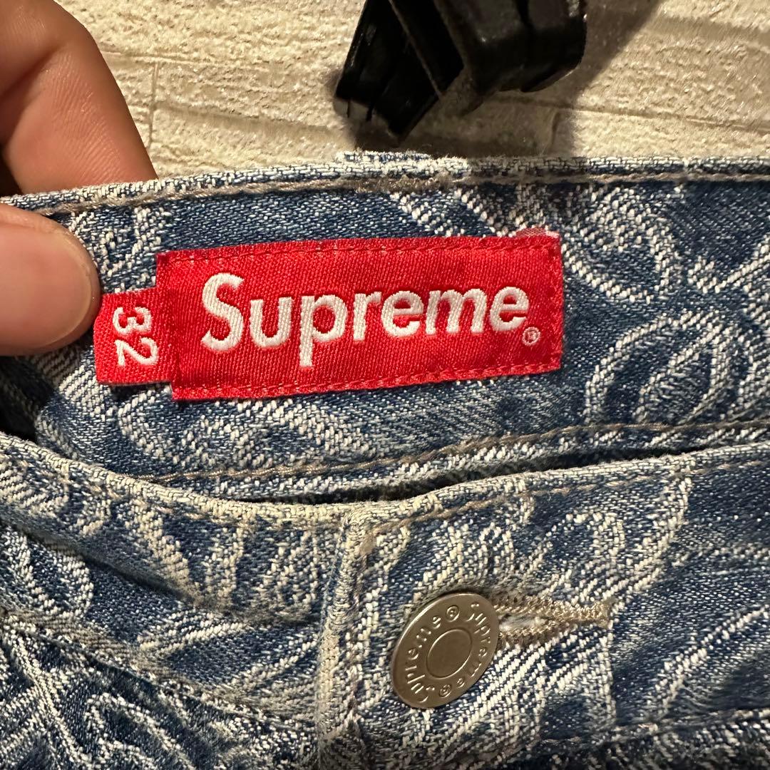 パンツ Supreme Script Jacquard Painter Pant