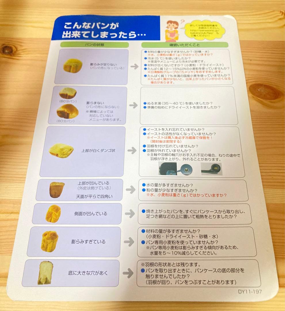 ☆未使用 Panasonic SD-BMT1001 ホームベーカリー 1斤 朝食