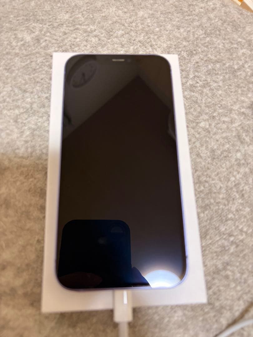 Apple iPhone 12 パープル　箱付き