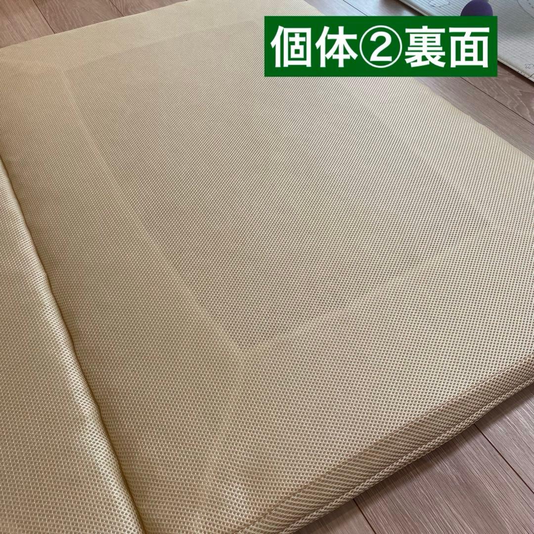 【2枚セット！】エアリーマットレス シングル ベージュ【アイリスオーヤマ】