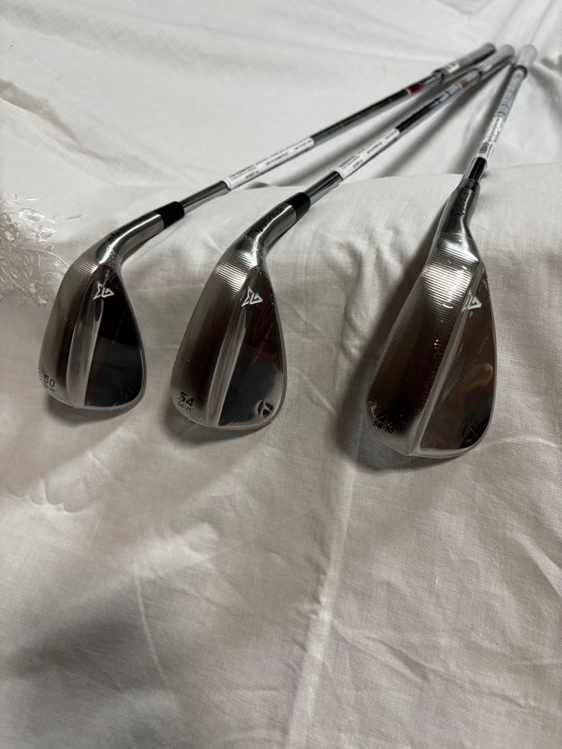 【新品】テーラーメイド　ミルドグラインドウェッジ３本セット【50度54度60度】