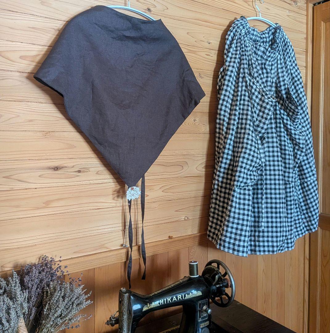 1ハンドメイドパンツとストール2点