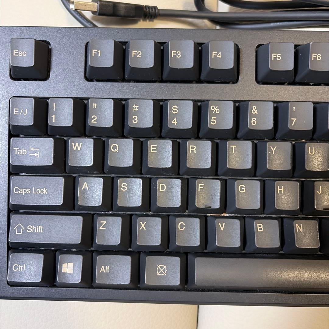 【美品】東プレ REALFORCE 静音 45g 日本語R2TLS-JP4-BK