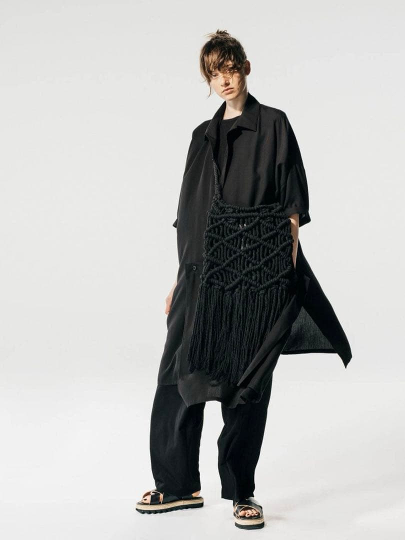 極美品 20ss Y's ヨウジヤマモト ブラック カーゴパンツ