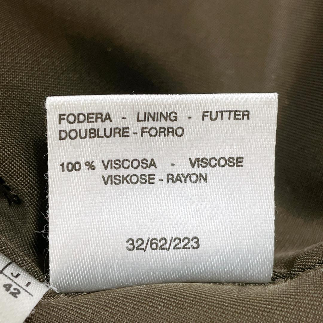 マックスマーラ アイコン ウールカシミヤ ロングコート ブラウン 42 白タグ