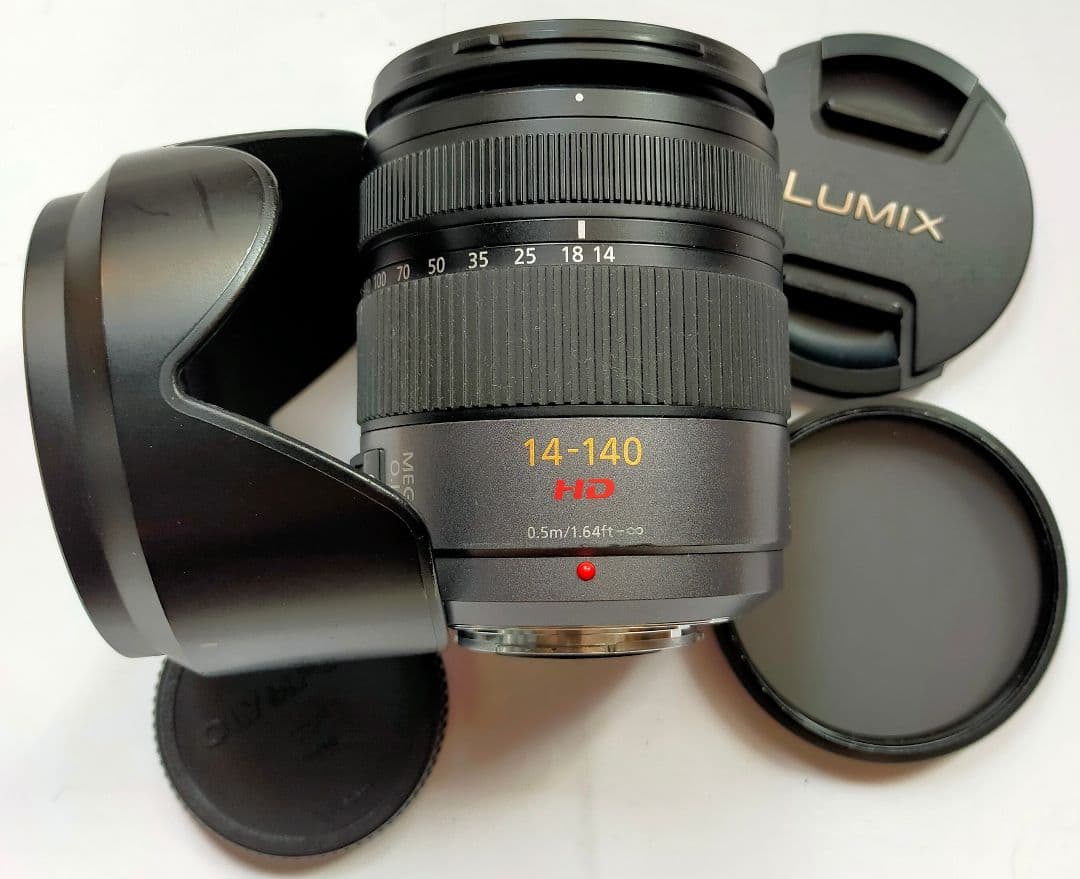 LUMIX G VARIO 14-140/f4-5.8,PLフィルタ