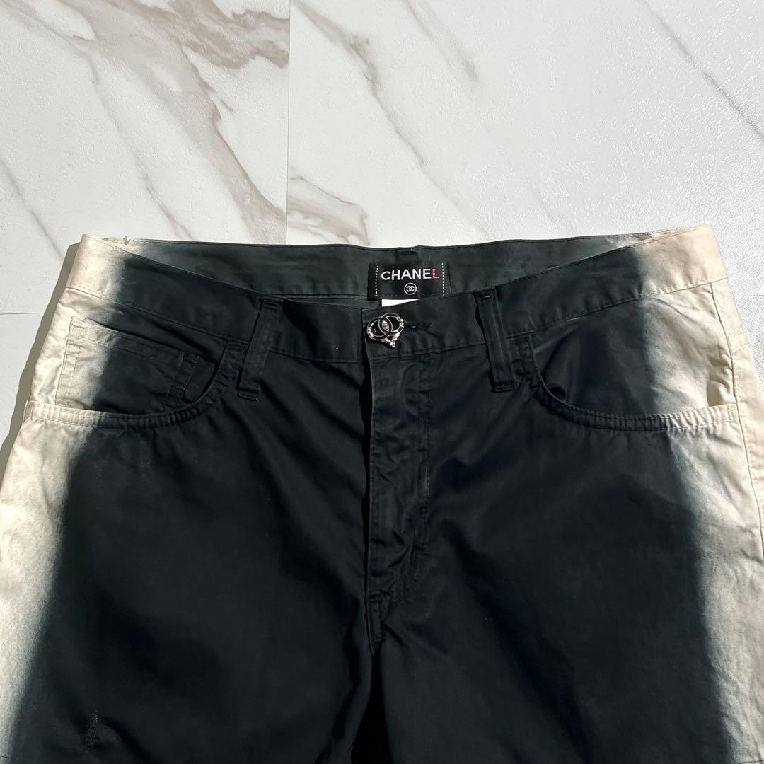 入手困難✨ シャネル CHANEL ココマーク金具 グラデーション 短パン