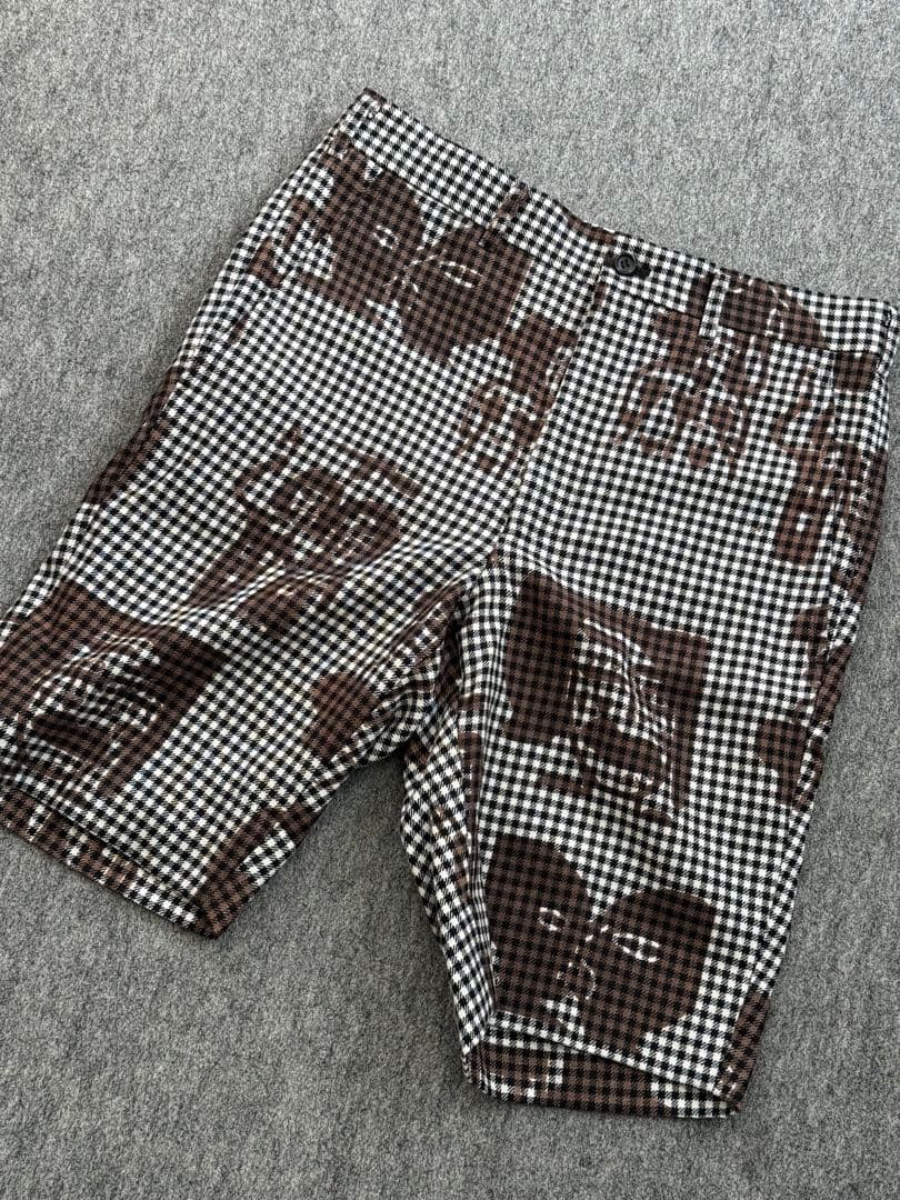 COMME des GARÇONS チェック柄ショートパンツ S