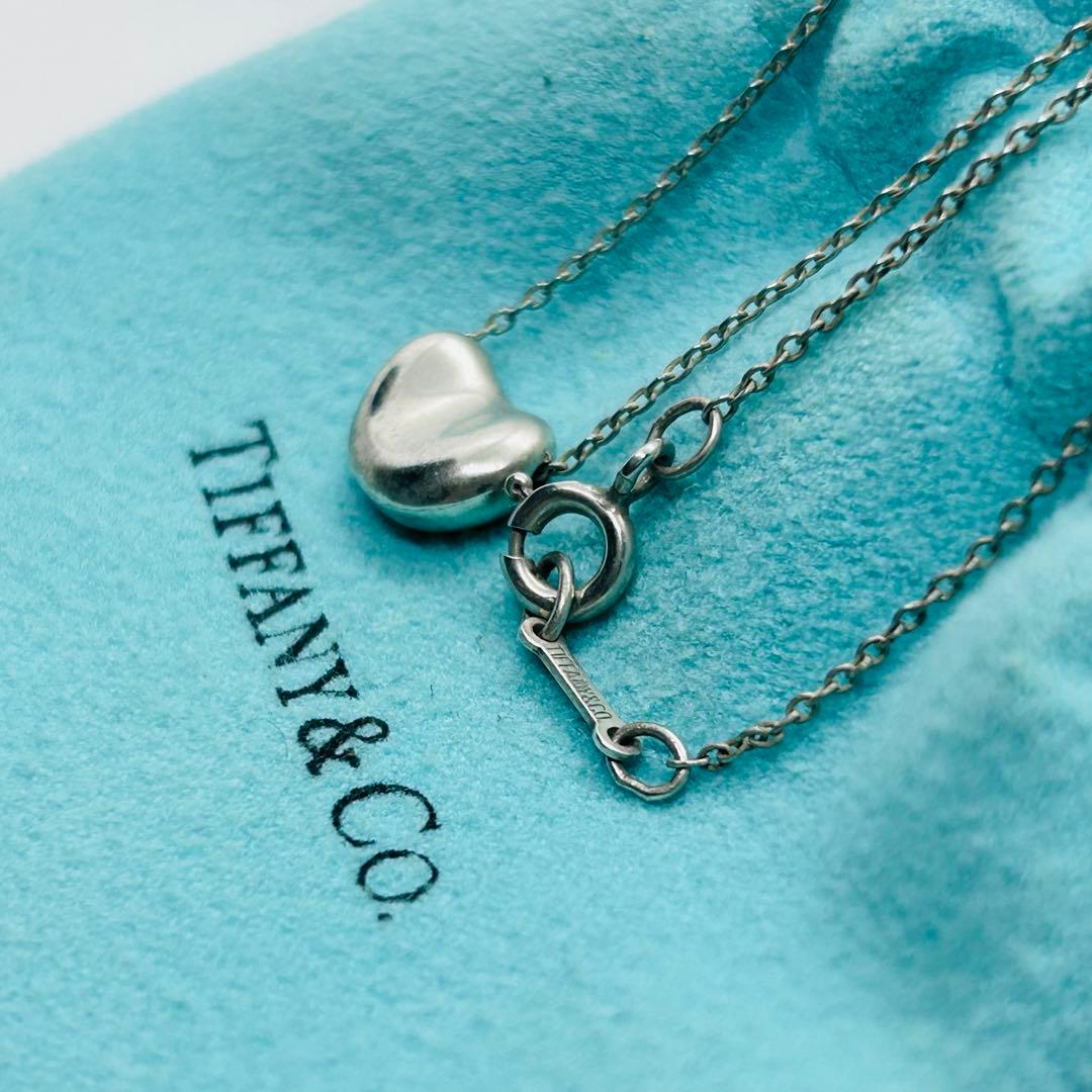 15 ティファニー ネックレス ビーン 箱巾着袋付 シルバー 925