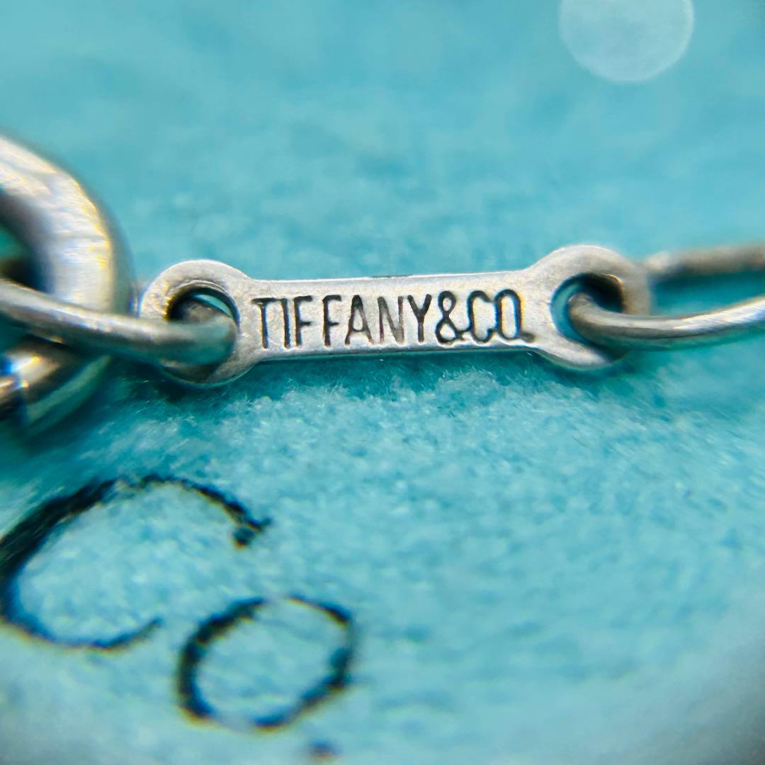 15 ティファニー ネックレス ビーン 箱巾着袋付 シルバー 925