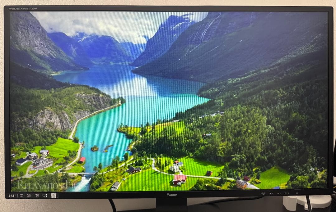 【美品】iiyama 31.5インチ WQHDモニター XB3270QS