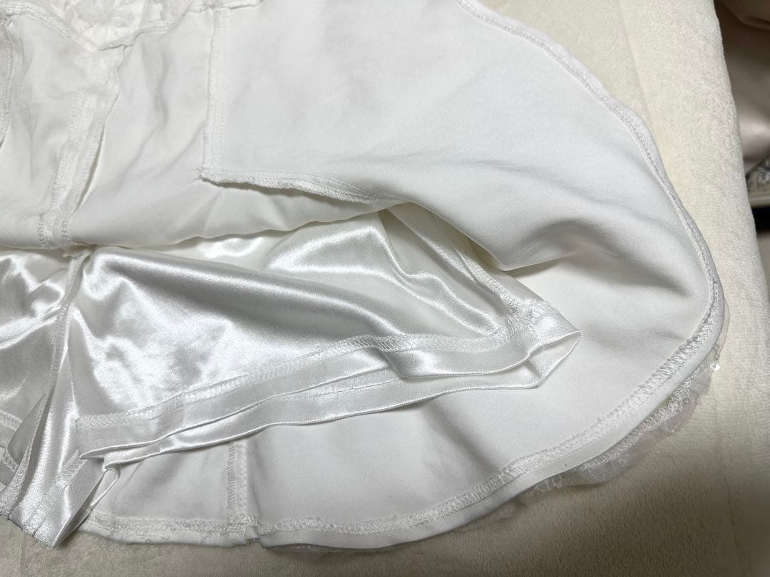 ホワイト　キャバドレス　M