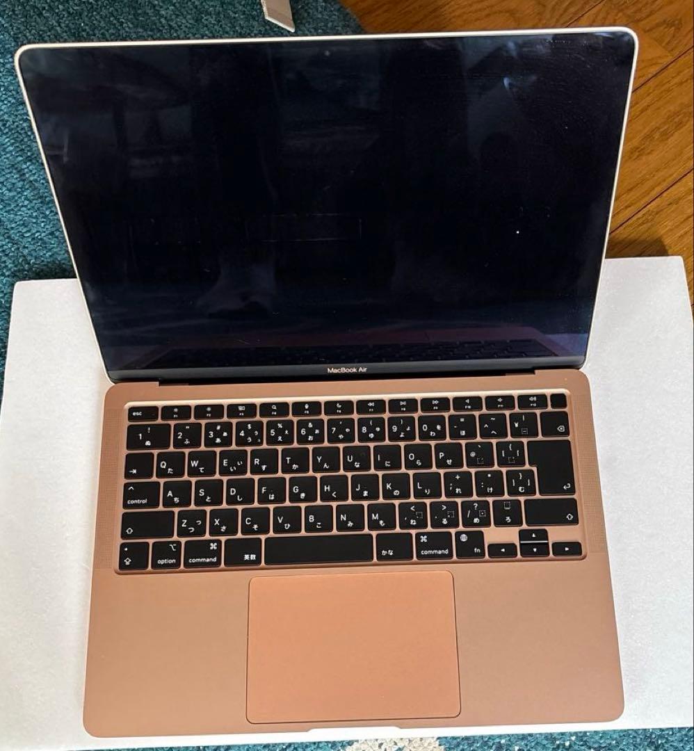 MacBook Air (M1, 2020)ゴールド 8GB/256GB SSD