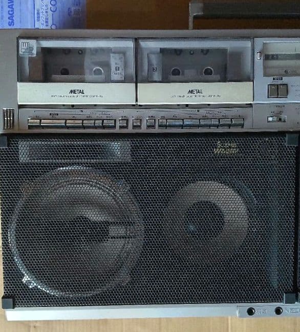 SHARP GF-909 サラブレッド ラジカセ (ジャンク) シャープ