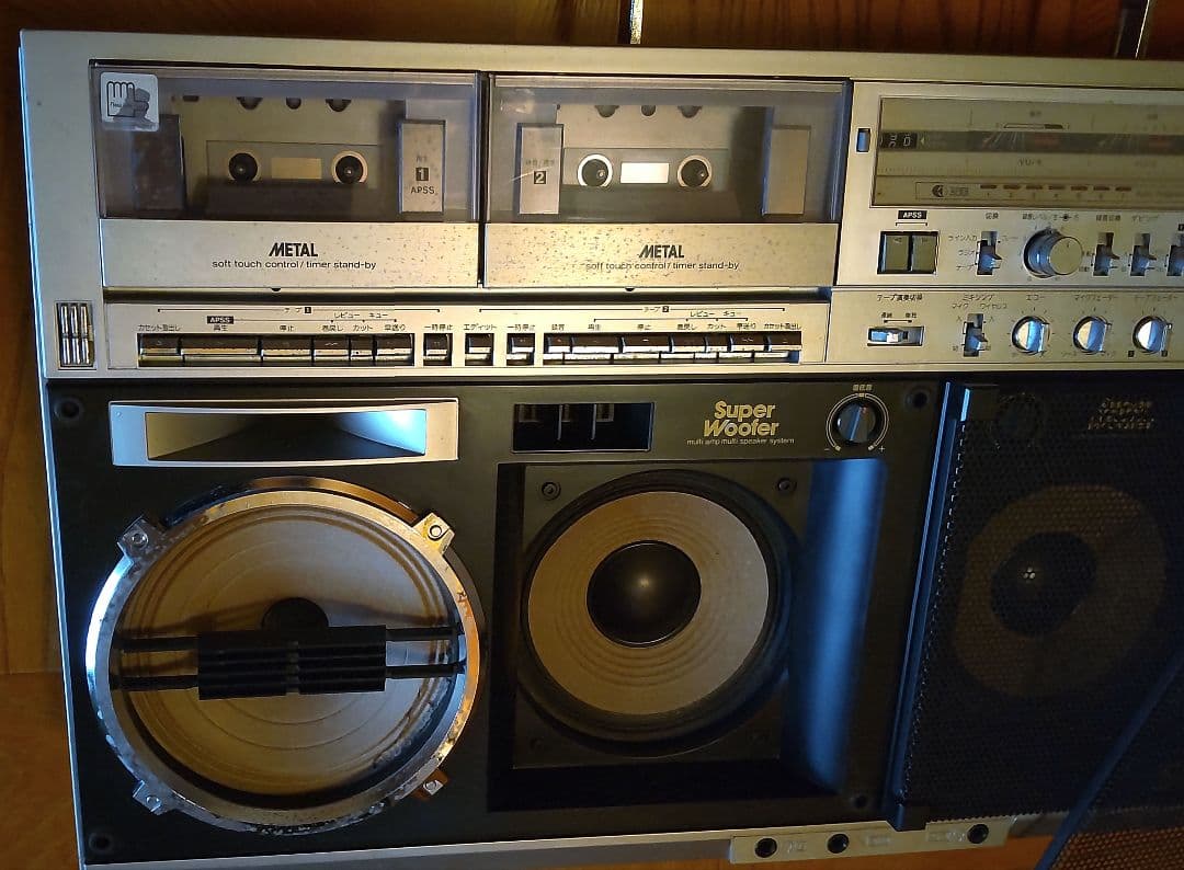 SHARP GF-909 サラブレッド ラジカセ (ジャンク) シャープ