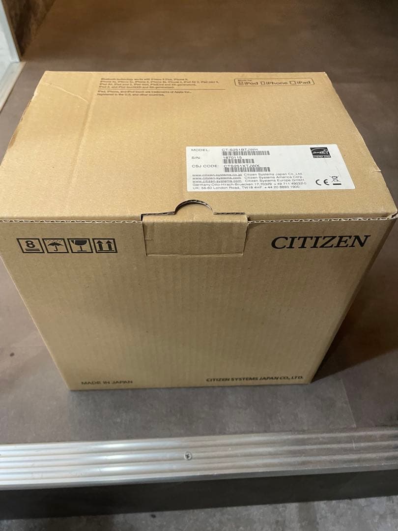 CITIZEN CT-S2000 ホワイト 印刷機 レシート印刷機