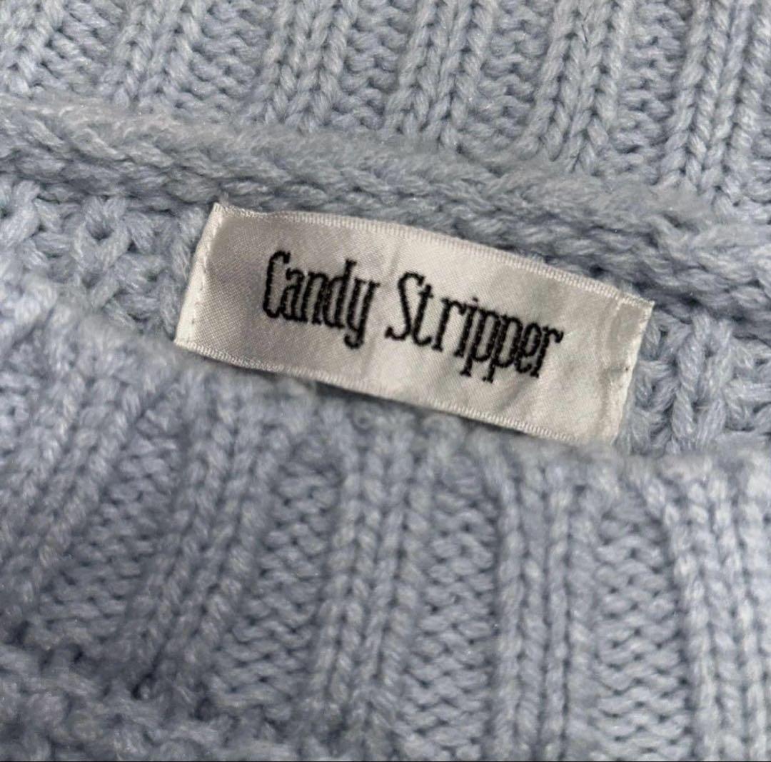 CANDY STRIPPER TULIP LOVER KNIT ワンピース
