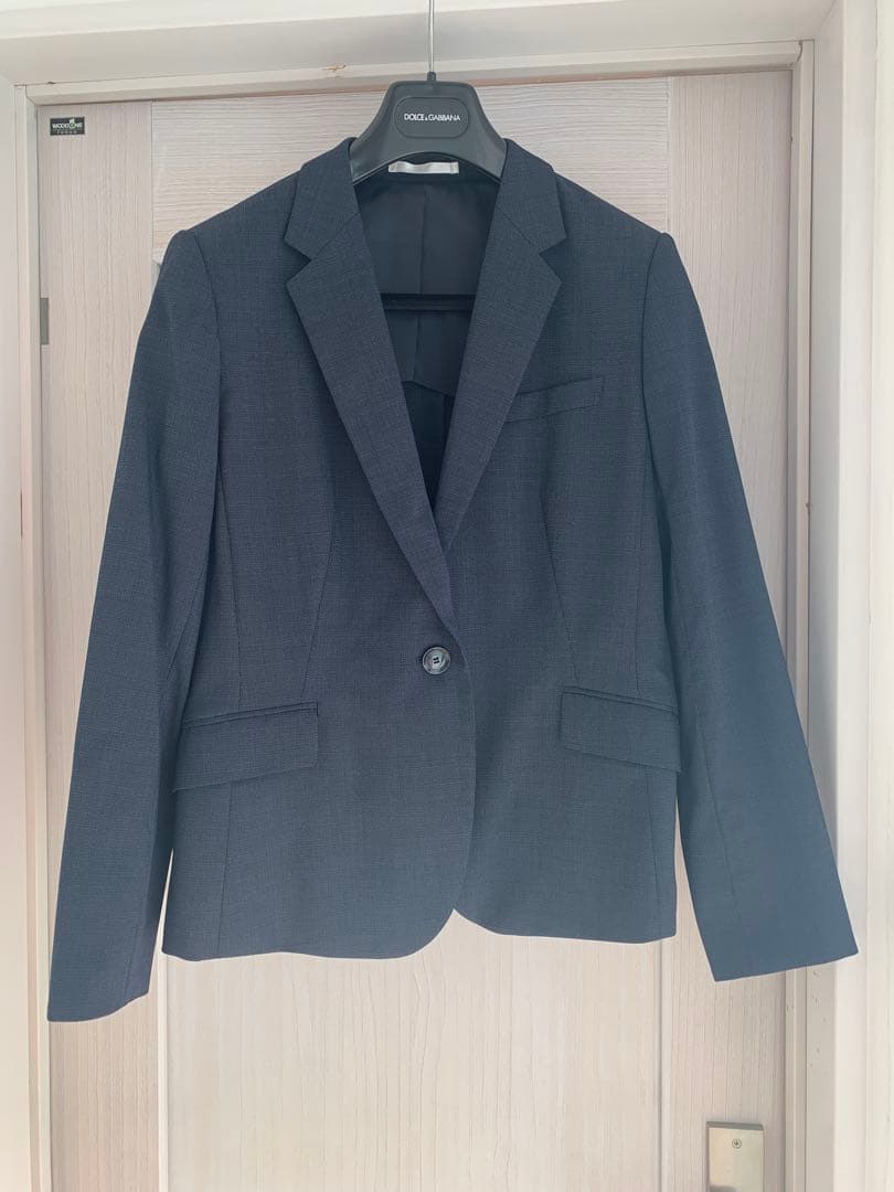 美品✨ レミュー アオキ スーツ セットアップ 洗える 15号LES MUES