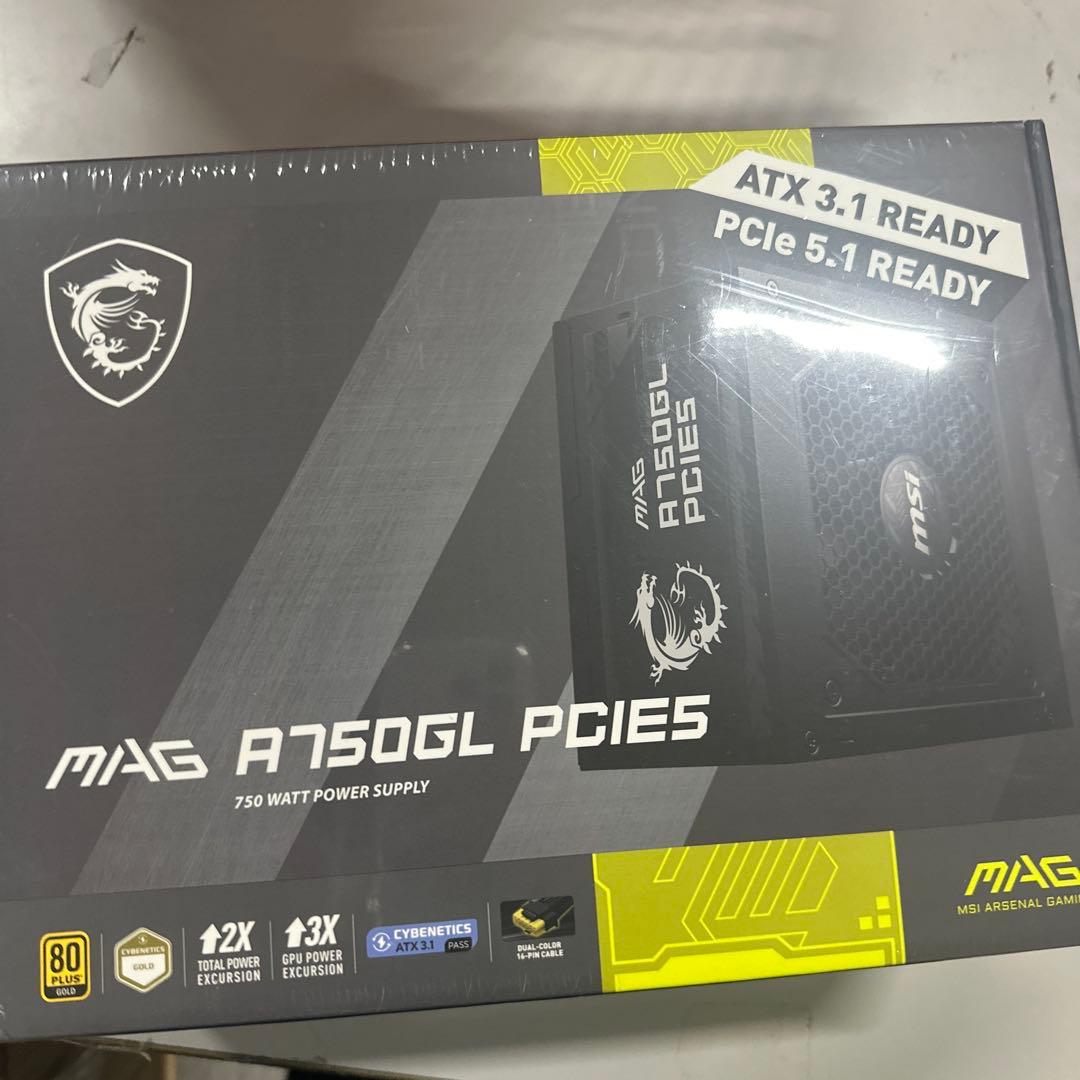 電源ユニット MAG A750GL PCIE5