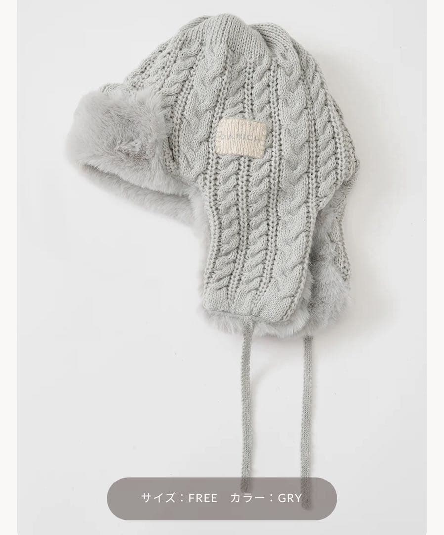 Darich ダブルファブリックフライトキャップ GRY