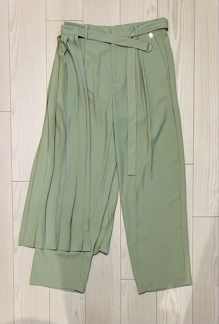 【Perfume closet】2way レイヤードスカートパンツ