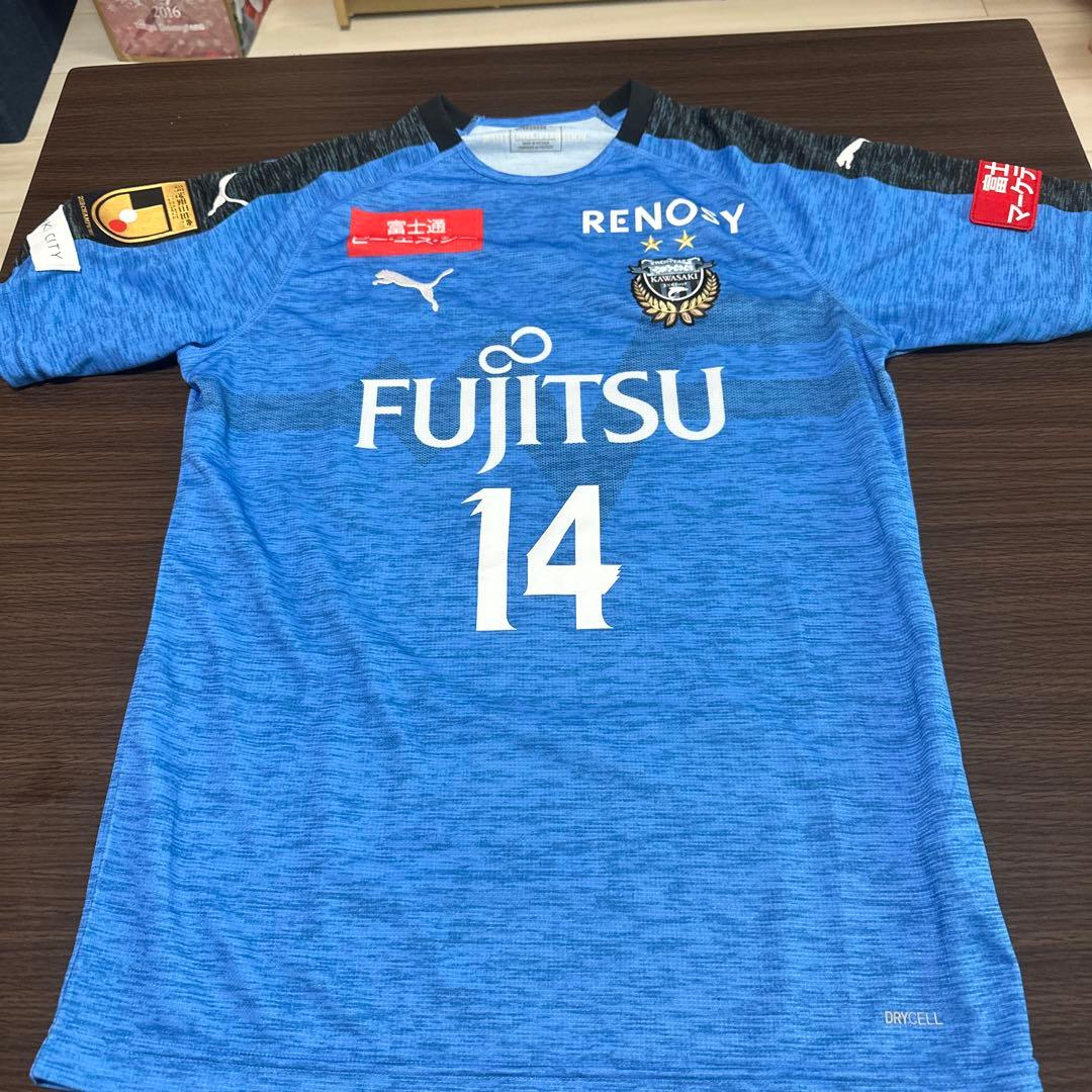 富士通 中村健吾 450試合記念ユニフォーム