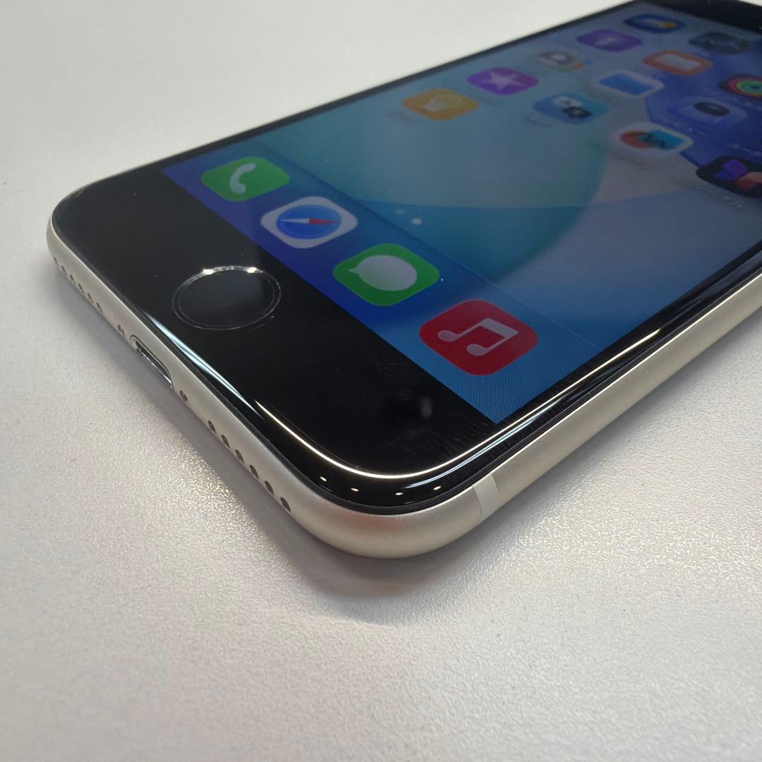 訳あり iPhone SE3 128GB スターライト 90% スピーカーNG