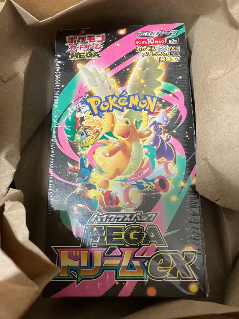 ポケモンカードMEGA ハイクラスパック ドリームex(1BOX) シュリンク付