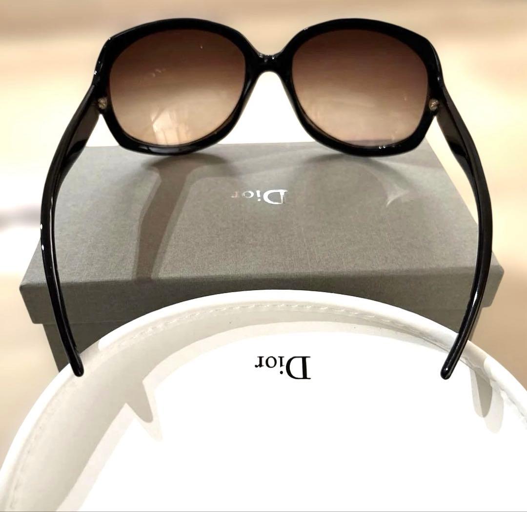 Dior ブラウン サングラス グロッシー　付属品付き