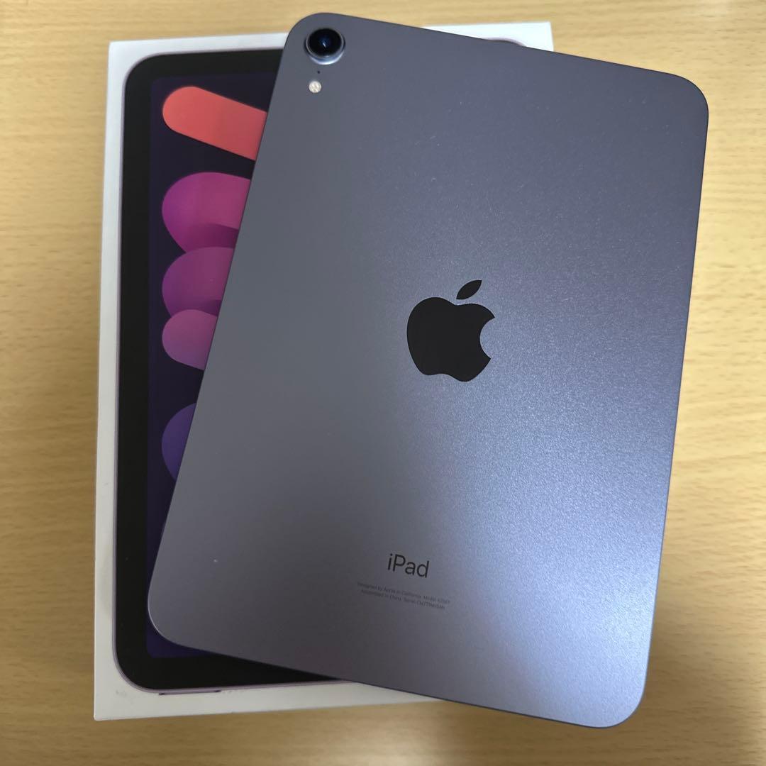 【美品】 iPad mini 第6世代 64GBパープル