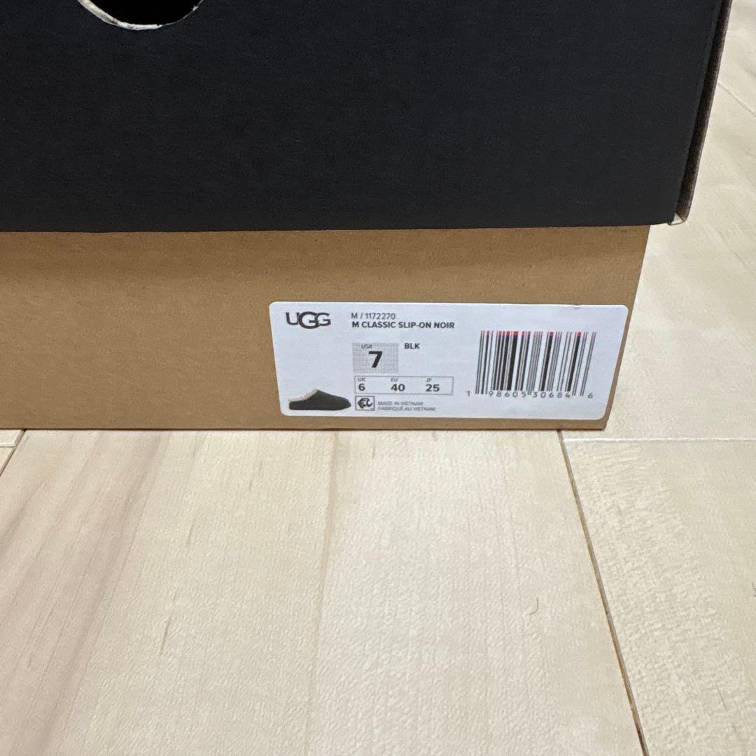 UGG [アグ] クラシックスリッポン ノアール
