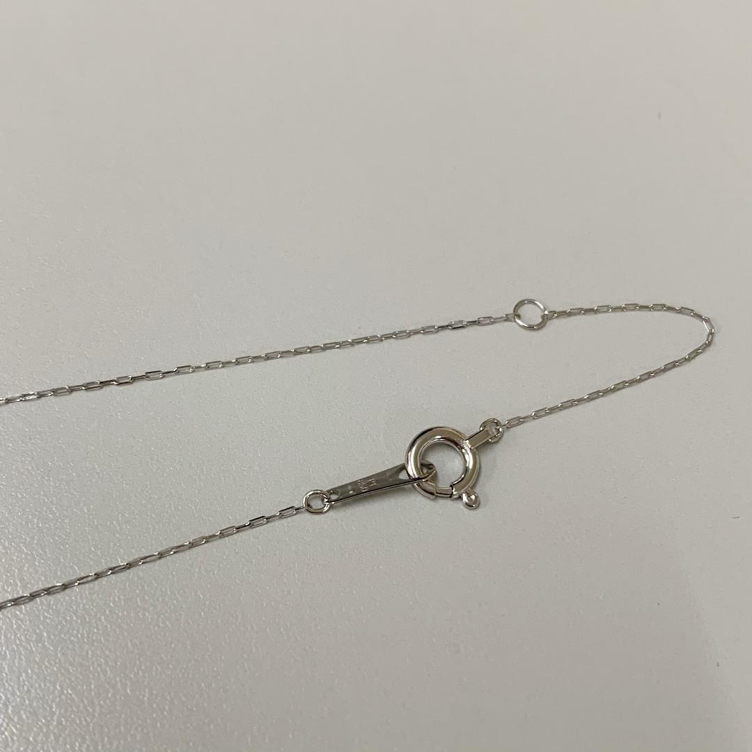 新品 H&C ダイヤモンド 馬蹄 ネックレス 0.20ct Pt950