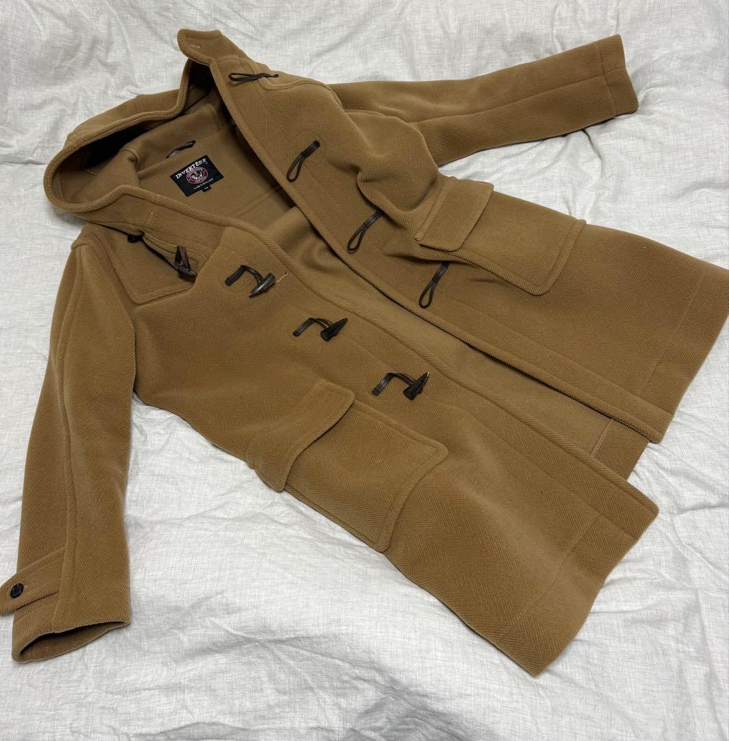 インバーティア　ベージュ ダッフルコート　サイズ42