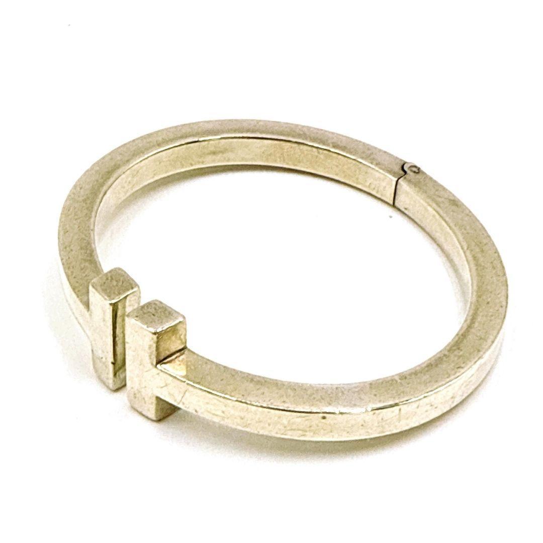 ティファニー シルバー925 Tスクエア バングル