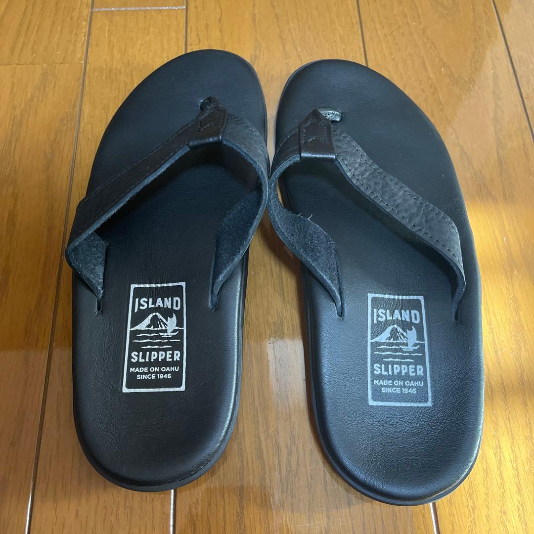 メンズ　アイランドスリッパ