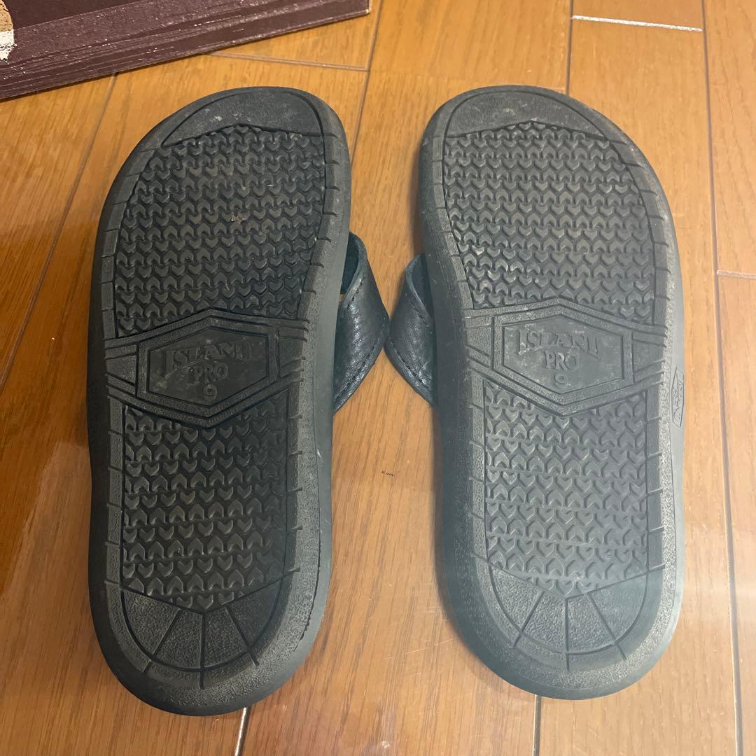 メンズ　アイランドスリッパ