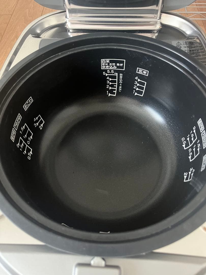 リンナイ　ガス炊飯器　5.5合炊き　都市ガス用