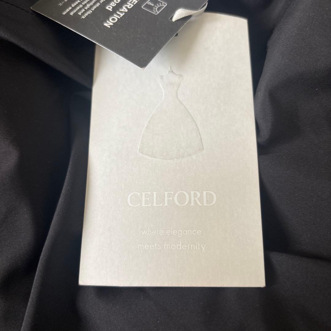 ブラック フリル裾 ノースリーブベスト