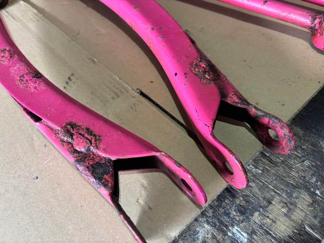 GGA 丸目 インプレッサ STI リア ロアアーム セット GDB GDA