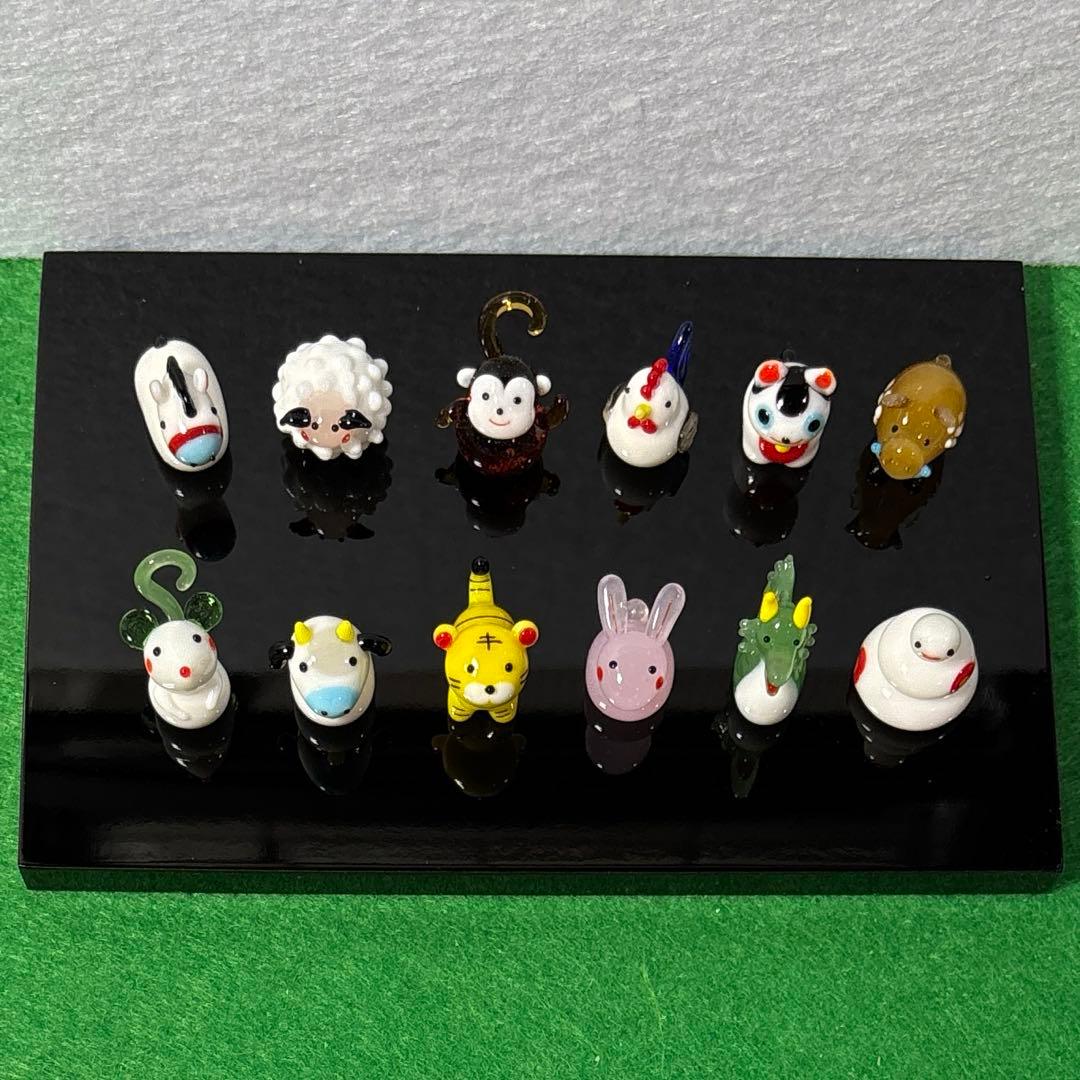 かずみん　ガラス細工　ミニチュア